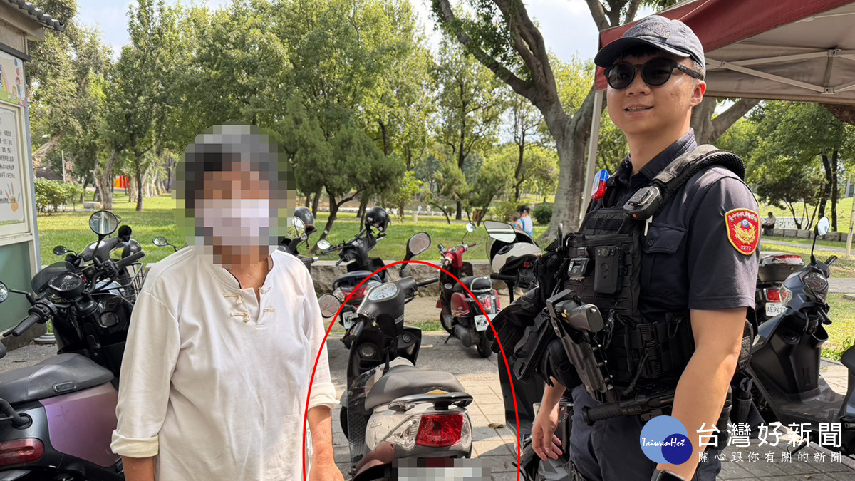 台中7旬婦人看完病忘記機車停哪　警方接力尋車到晚間10時終於找到