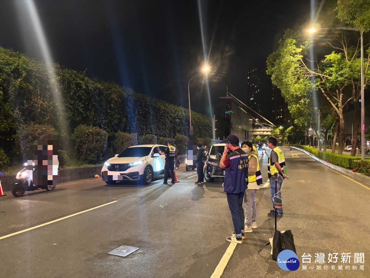 中和環警聯手取締改裝車輛　營造安寧居住環境