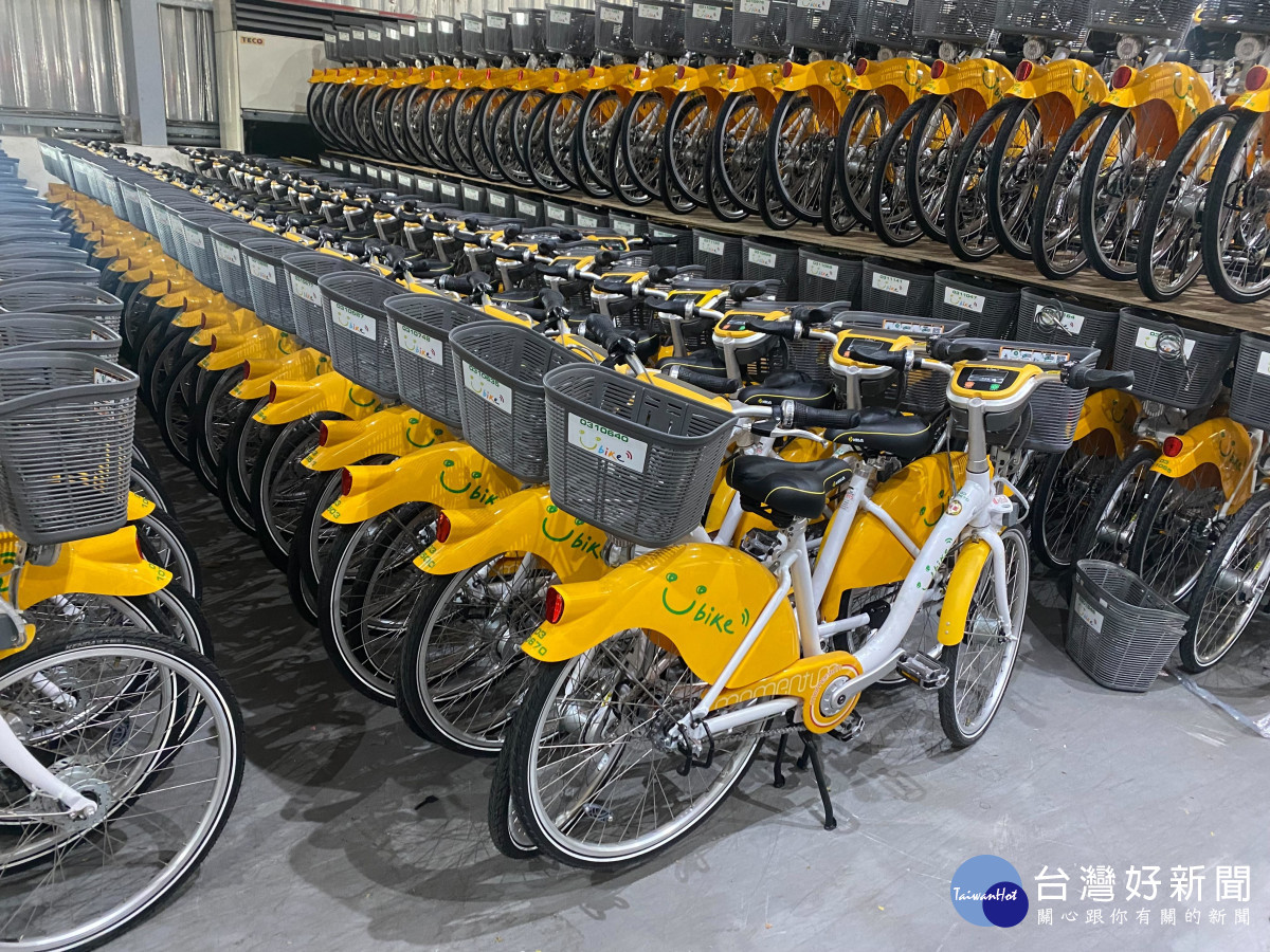 桃園市YouBike增投1,500輛新車。
