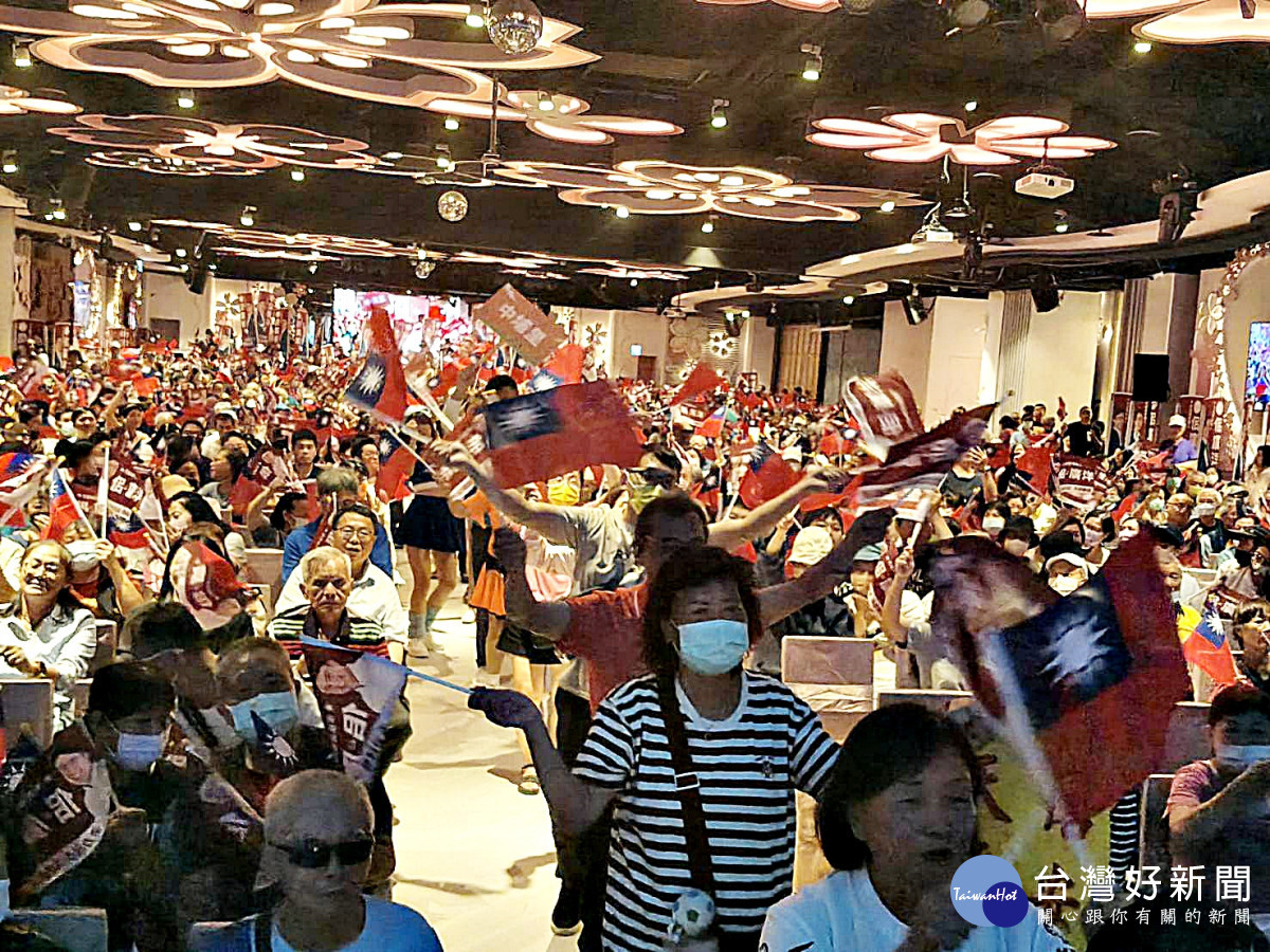 佀廣洋競選總部成立 會場大爆滿逾三千人相挺