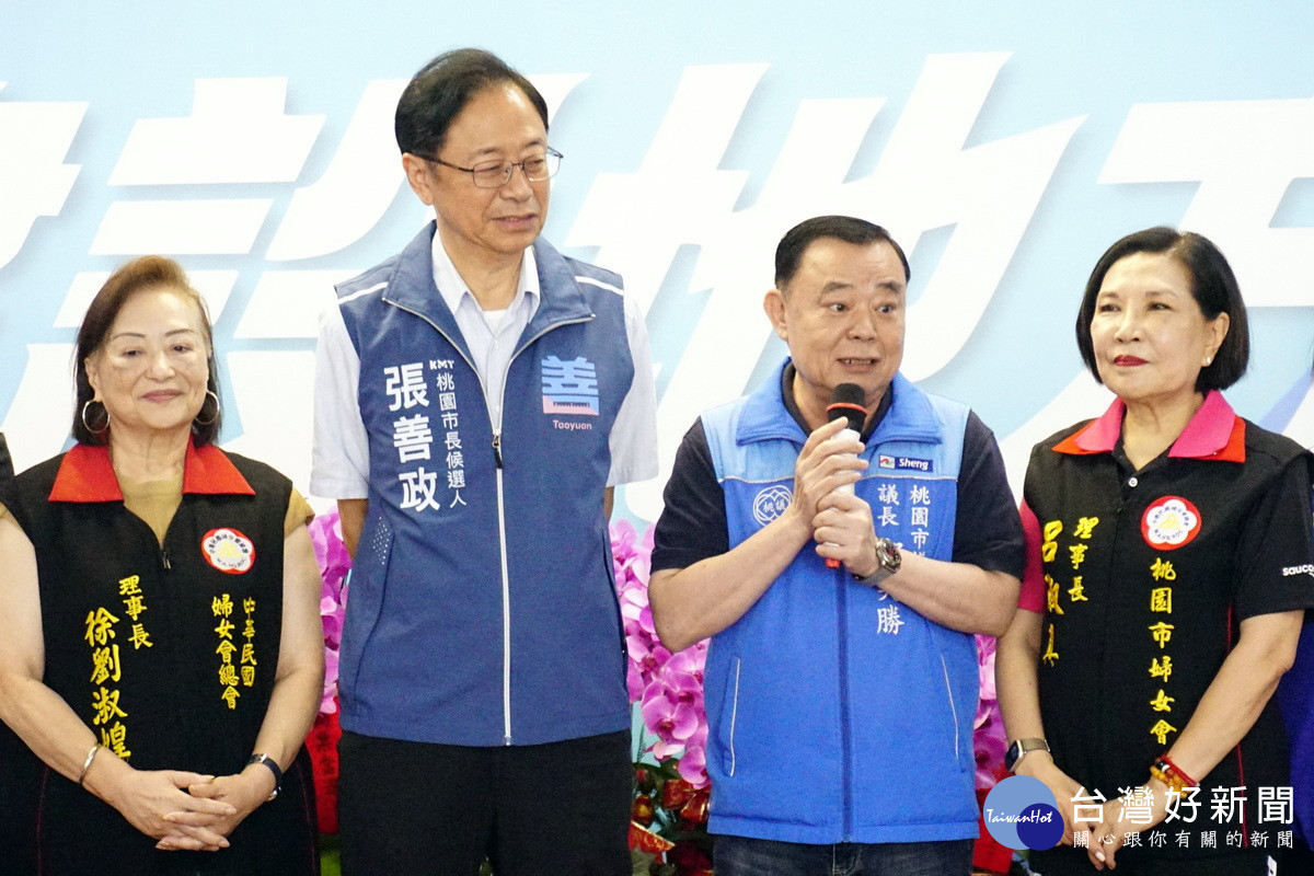桃園市議長邱奕勝表示，張善政市長做得太好無可挑剔，賴清德總統只能說他「心不在桃園」。
