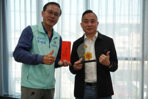 寶山清潔隊用心守護家園，榮獲資源回收績效考核特優。