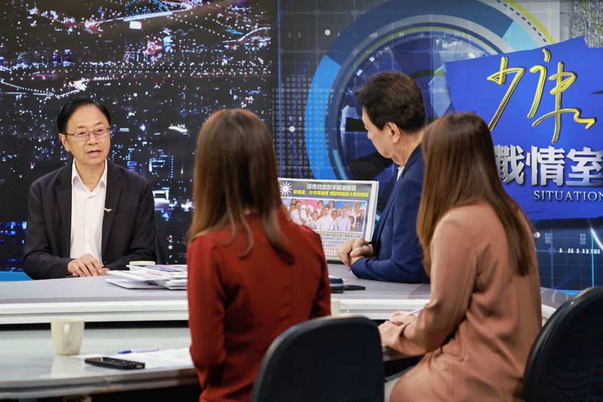 接受《少康戰情室》專訪　張善政：替桃園認真做事的同仁與工程團隊說一句公道話