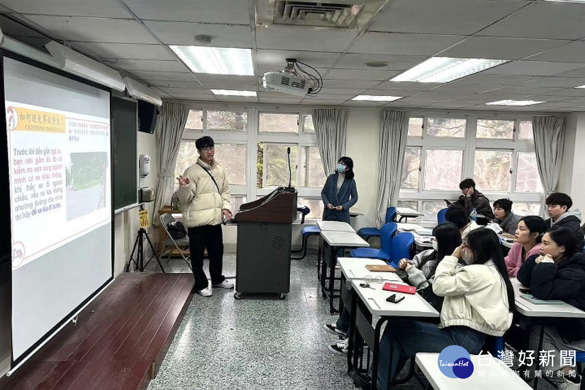 首創外籍生交通安全種子講師制度　中華大學培育同儕宣導新力量
