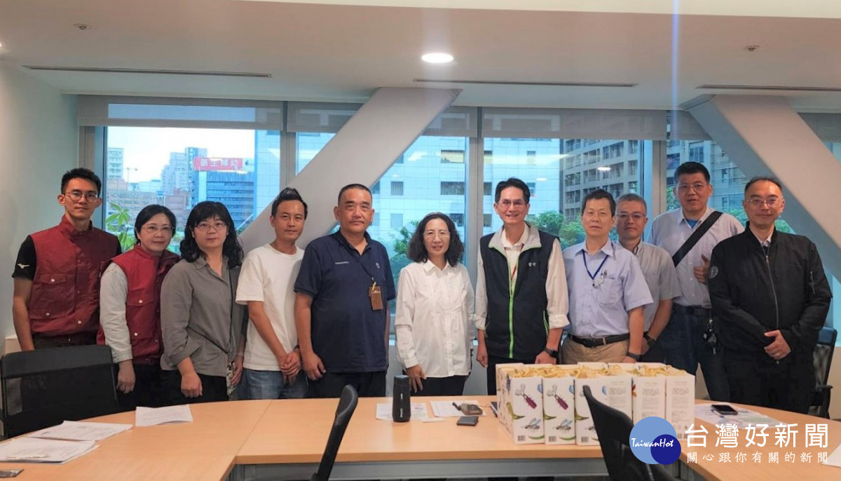 台電北部區處拜訪新北市府　共同戒備薔琵颱風來襲