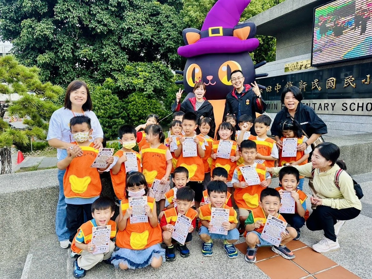 新民國小舉辦「新民萬聖節皮皮怪怪屋」  展開一場充滿勇氣的學習冒險