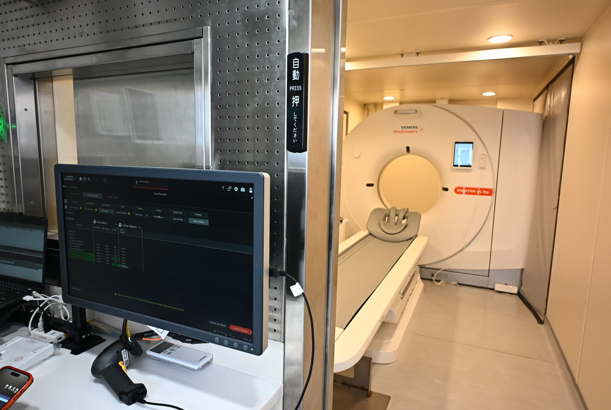 彰化肺癌篩檢開進社區!7000萬元打造行動CT車,一次掌握三大健康風險。圖/彰化縣政府提供