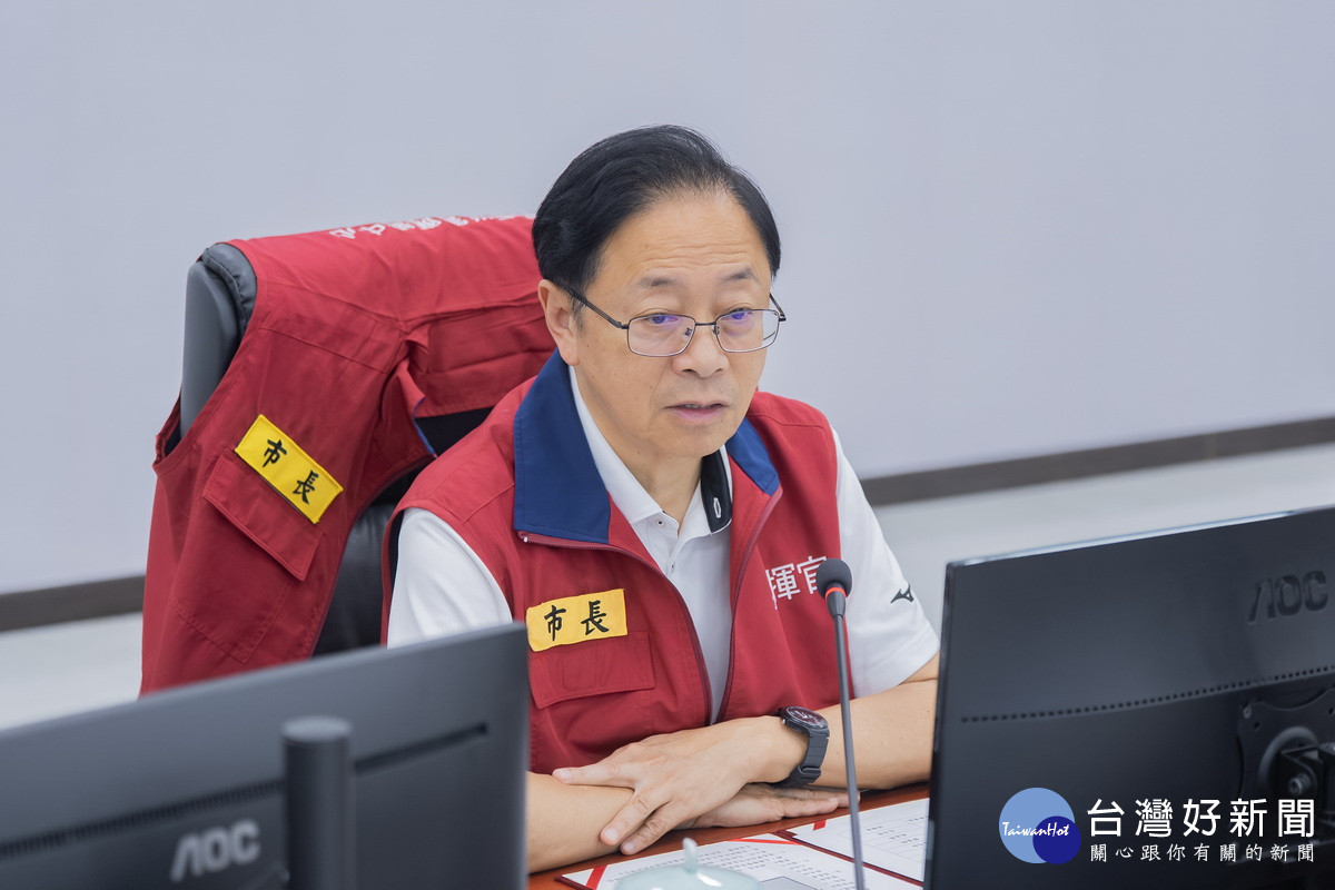 薔琵颱風襲桃園累計177件災情　張善政坐鎮應變中心全力搶修