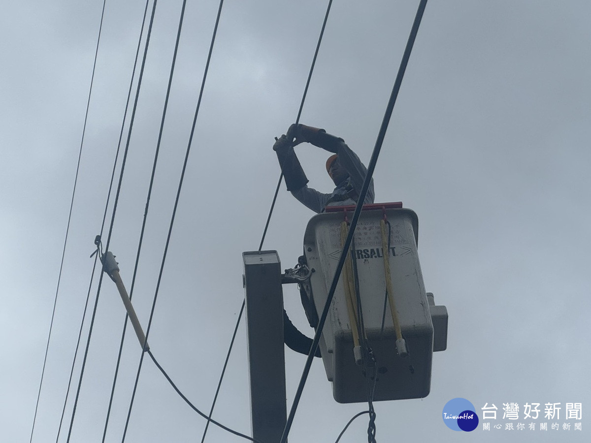 台電彰化區處全面總動員 攜手線路承攬商共同守護彰化
