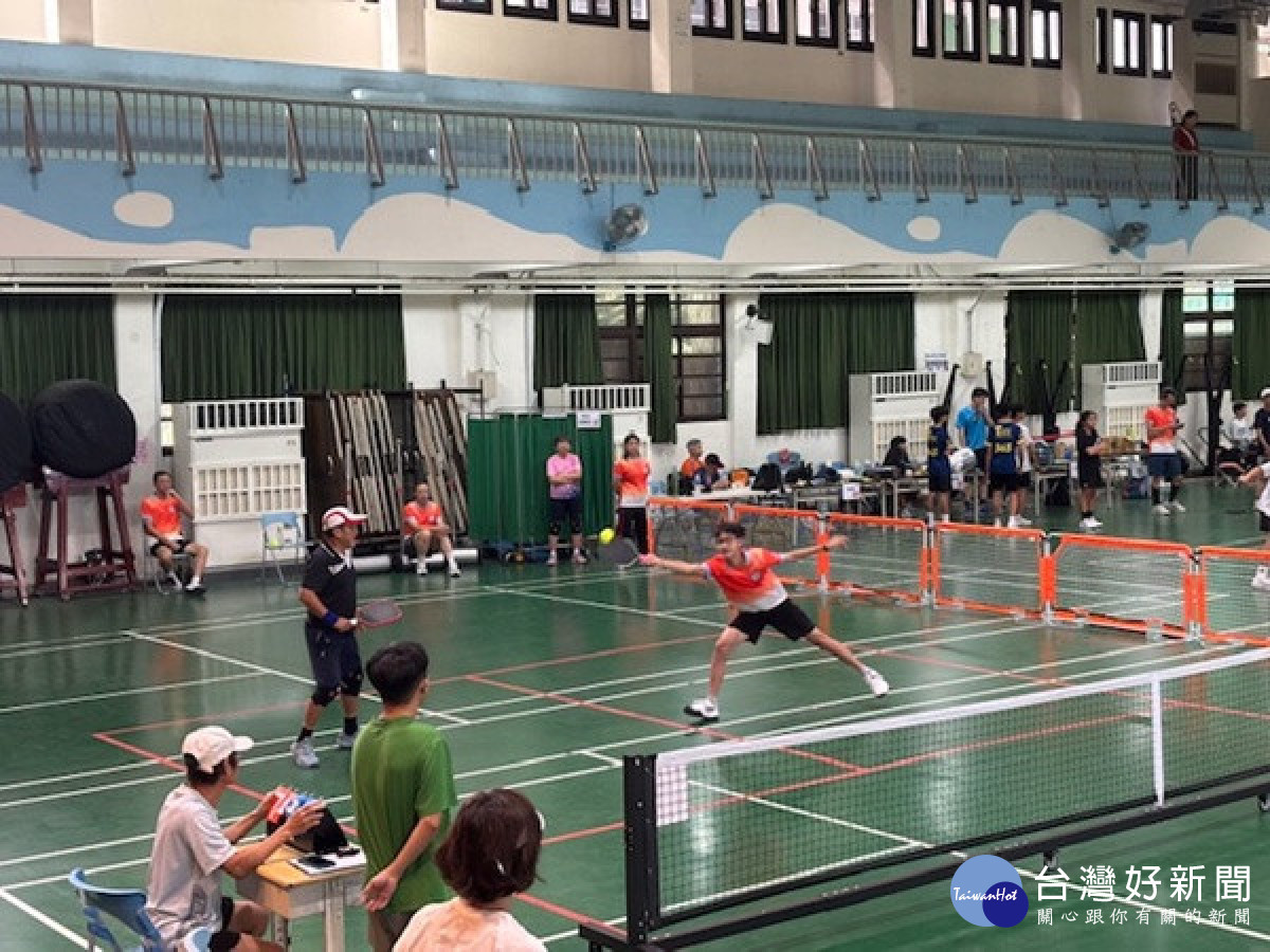 大里區匹克球錦標賽熱鬧登場　讓全民運動蓬勃發展
