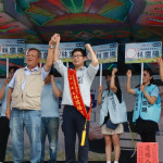 王副縣長代表許淑華來祝福。（記者扶小萍攝）