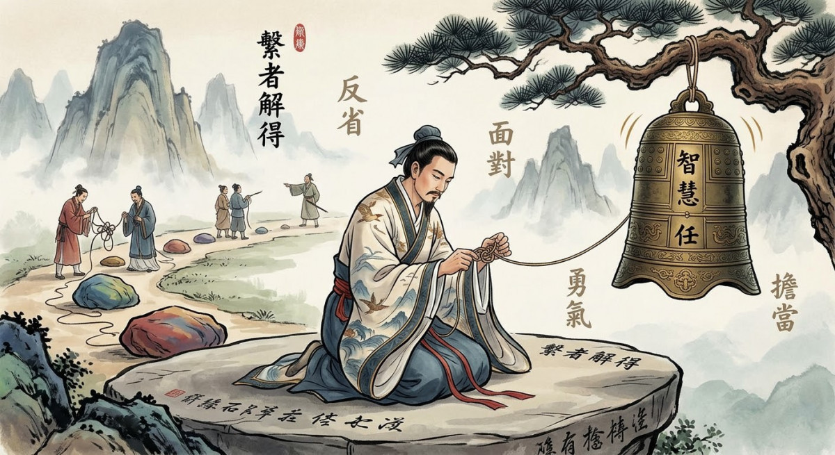 解鈴還需繫鈴人 — 解開人生心結，從面對自己開始