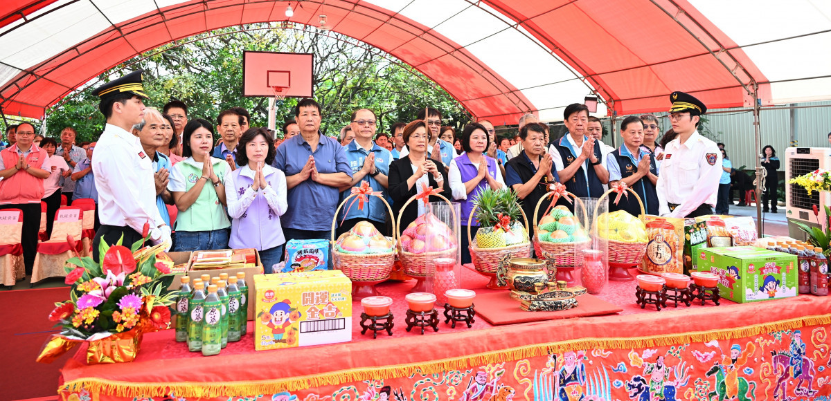 4,434萬元打造消防後勤基地!彰化埔心物流中心動土。圖/彰化縣政府提供