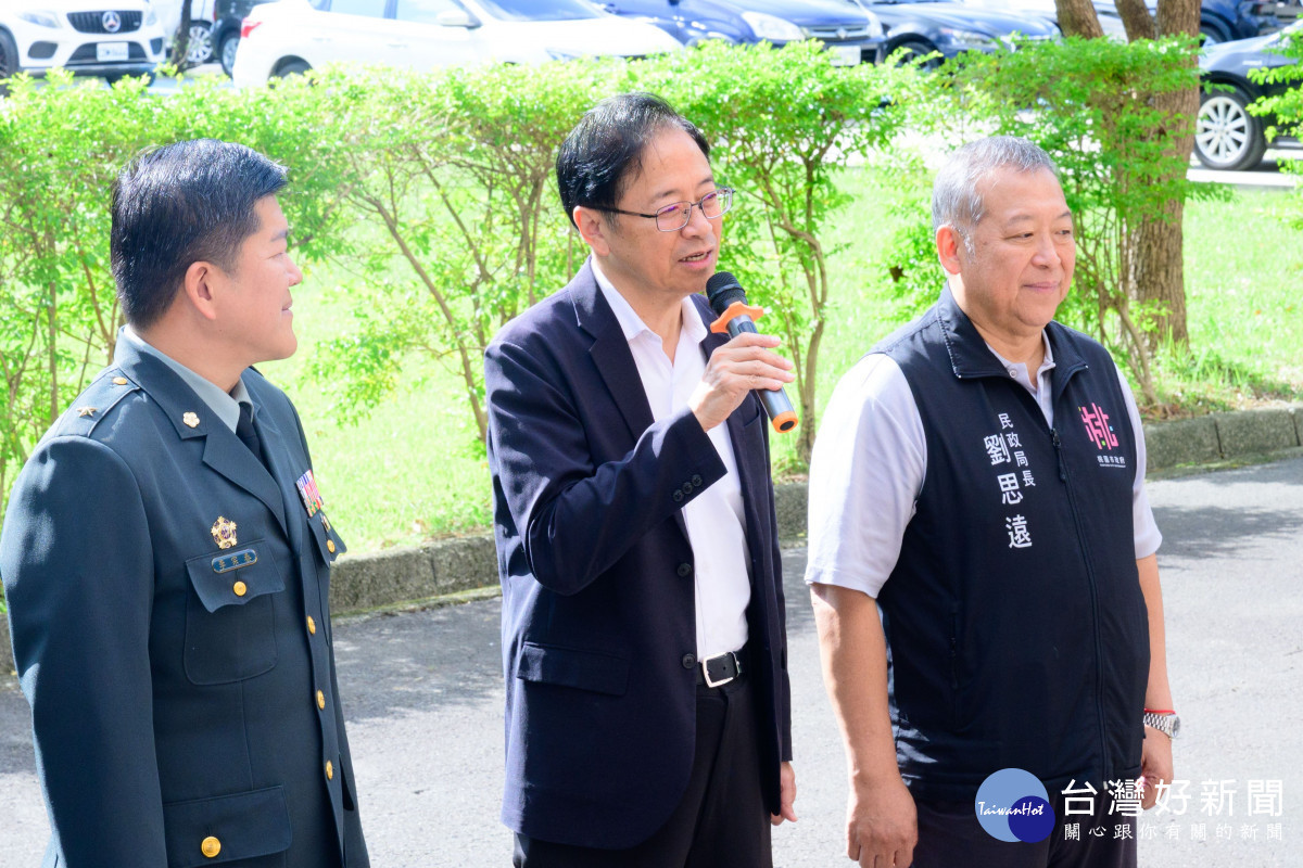 張市長致詞。