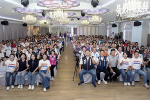 國民黨南投縣黨部歡慶132周年黨慶。（縣黨部提供）