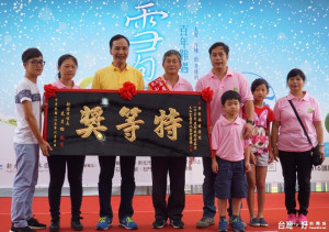 朱市長頒發台北好茶優等將
