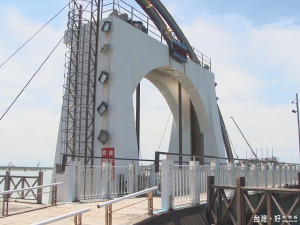 南寮舊港水閘門拆遷位移 民眾盼保留