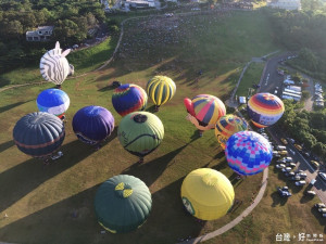 台灣首次國際熱氣球挑戰賽　12國好手鹿野展現飛行技術