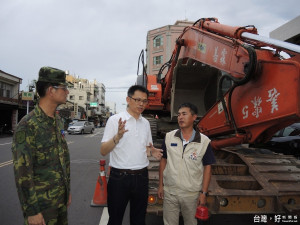 尼伯特襲台　國軍協助佈署救災器材和人力