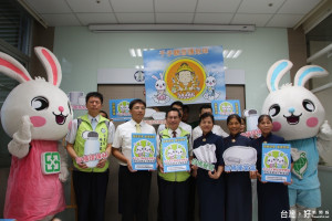 「千手觀音護地球 嘉市減塑綠家園」記者會 涂市長籲請民眾當個「不塑之客」