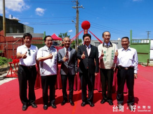 桃園市長鄭文燦出席「國巨洋傘文創園區」興建工程開工典禮。