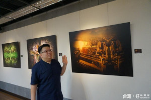 「晉° ─ 2016劉晉彰數位影像創作概念個展」在文化局3樓展覽室展出