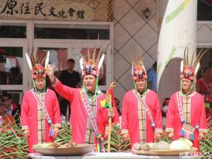 龜山區原住民族集會所辦理盛大的「105年度桃園市龜山區原住民族豐年祭ilisin活動」