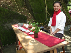 竹坑溪步道茶席