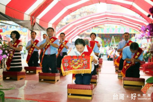 民雄大士爺文化祭正式登場，讓民眾體驗實際抓寶樂趣