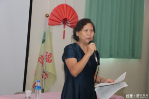 南投宋市長籲請各社區環保志工協助共同維護公園整潔。