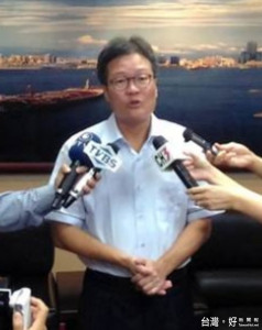 ▲副市長陳金德今（5）日下午召開記者會公佈協調過程與安置補償方案。（圖／記者何沛霖攝）