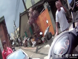 九十歲老翁迷航六小時。林重鎣攝