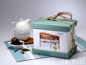 朝陽設計的耕耕好茶獲紅點最佳設計。林重鎣攝
