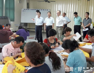 雲林地檢署會同警方至口湖加強督導查賄，並宣達落實安全戒護工作。（記者陳昭宗拍攝）