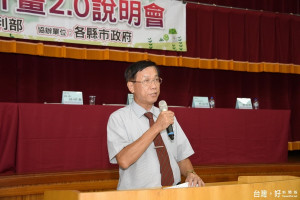 林明溱縣長希望推動符合人民需求的長照計畫。（記者扶小萍攝）