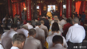 湧蓮寺黃金觀音安座　佛光普照護佑地方