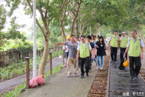 打造優質樂活廊道 嘉油鐵馬道整建11月前完工
