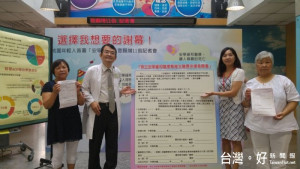 衛生局蔡局長表示，藉由本次簽署票選活動，除了讓民眾在輕鬆的方式下思考簽署ACP意義外，更可作為開啟生死議題討論的媒介。 
