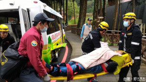 阿里山國家森林遊樂區「大量傷病患緊急救護模擬演練」