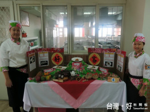 明台參加客家美食賽獲銀和銅牌。林重鎣攝