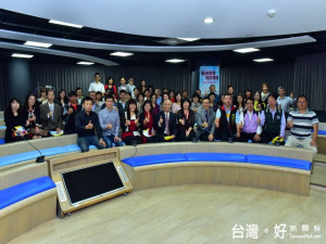 明道舉行創客視訊會議。林重鎣攝