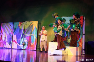 九九祕密花園兒童劇演出。