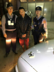 台南偷車回嘉探妻女 藏毒違停遇警認真盤查遭逮

