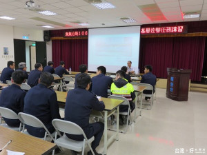 加強重要節日安全維護工作，基層員警任務講習，讓民眾安心過年。