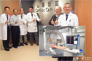 羅東聖母醫院全新心導管室及新購主機啟用。（圖／羅東聖母醫院提供）