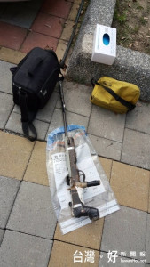 葉姓男子涉嫌槍擊前妻警方起出槍枝。（草屯分局提供) 