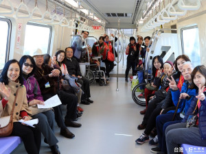 機捷無障礙圓夢之旅帶給爺奶另一種浪漫