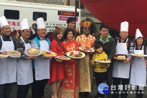 羅東帝爺生，邀大家作伙呷拜拜迎熱鬧。（圖／羅東鎮公所提供）