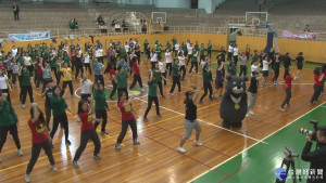小綠綠high跳世大運運動操　感受賽會活力