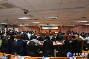 彰化縣首屆青年諮詢委員會開議，會議現場。